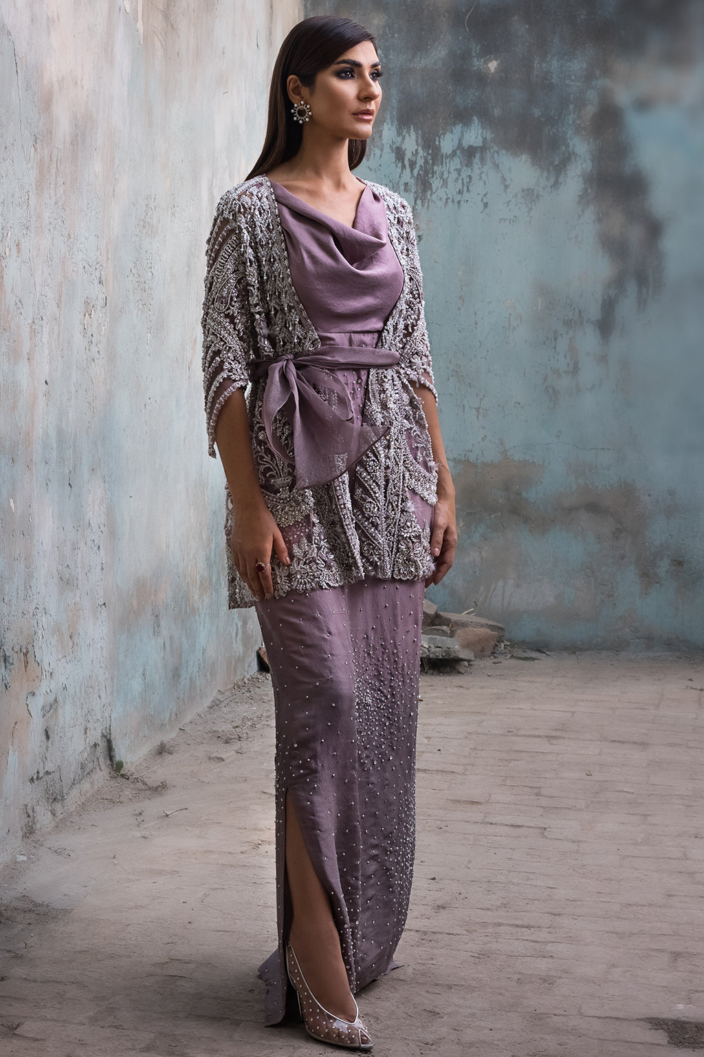 Erum Khan | Dazzling Fiesta | Iris - Bridal Dress - available at Maria Faisal in UK and USA.