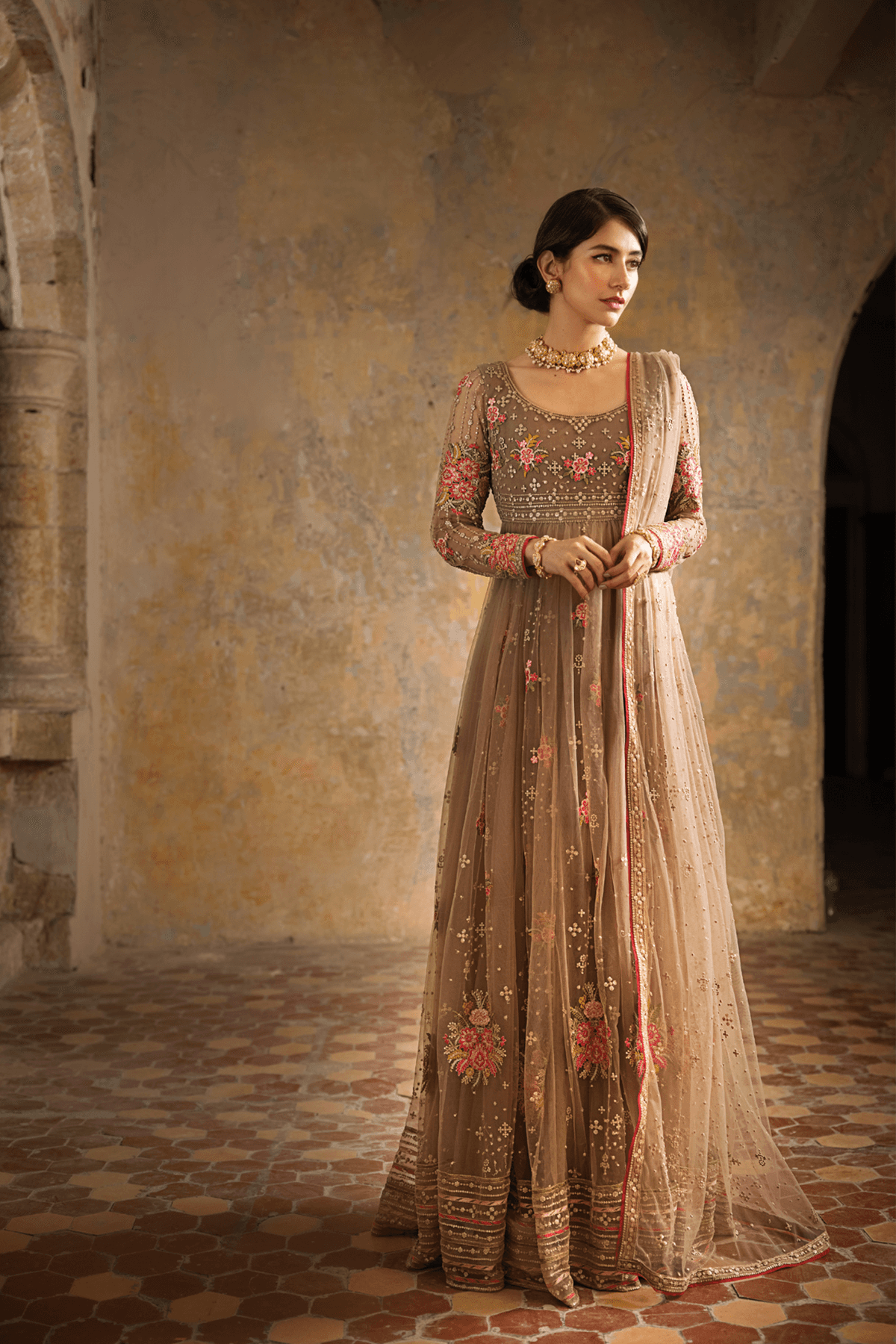 Erum Khan | Umaima Eid Edit | MIRAAL by Maria Faisal - Registered Vendor of : Erum Khan - type : Ladies Clothes - 100% original wedding dresses