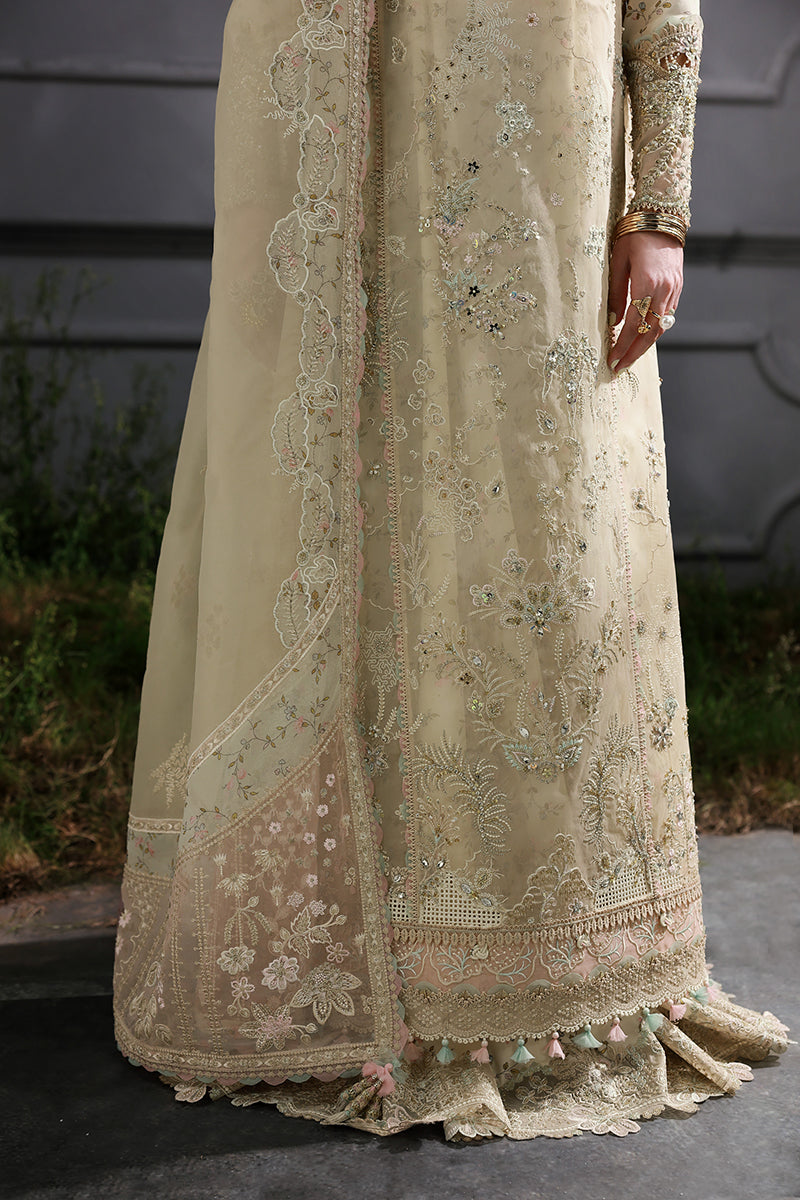 Qalamkar | Elirah Formals 25 | MF-04 IVORY GRACE - Ladies Clothes - Maria Faisal