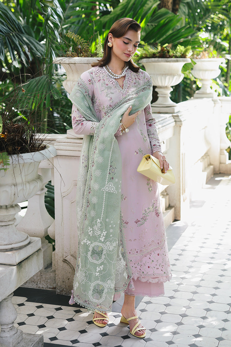 Qalamkar | Q Line Lawn Drop | RP-11 INAYA - Luxury Dress - available at Maria Faisal in UK and USA.