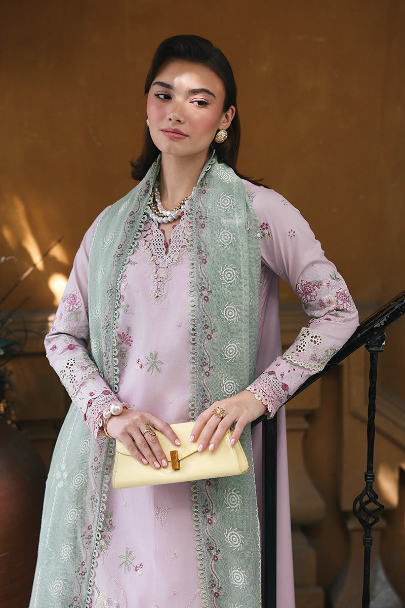 Qalamkar | Q Line Lawn Drop | RP-11 INAYA - Luxury Dress - available at Maria Faisal in UK and USA.
