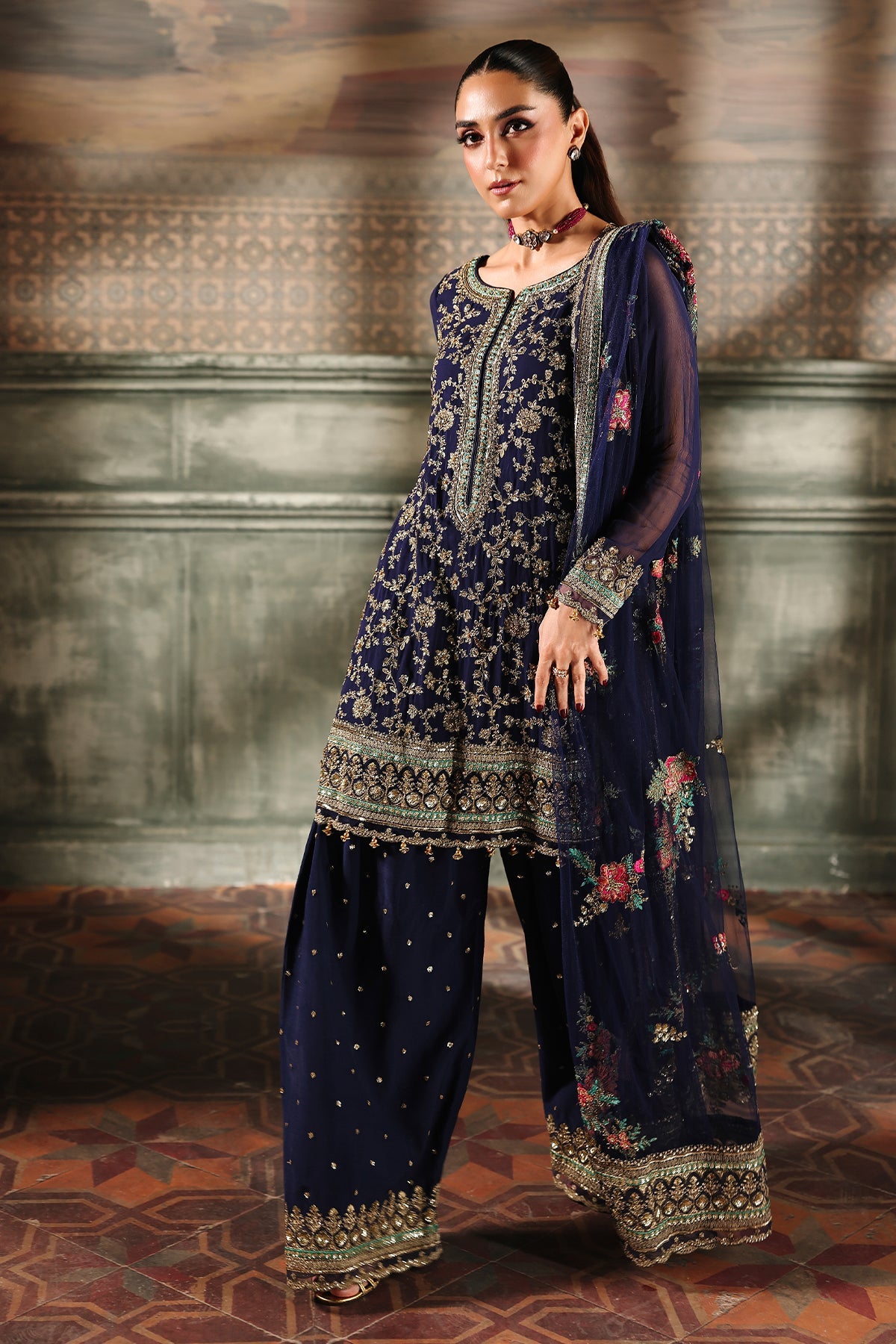 Charizma | Dastan e Jashan | DJW5-01 C - Ladies Clothes - Maria Faisal
