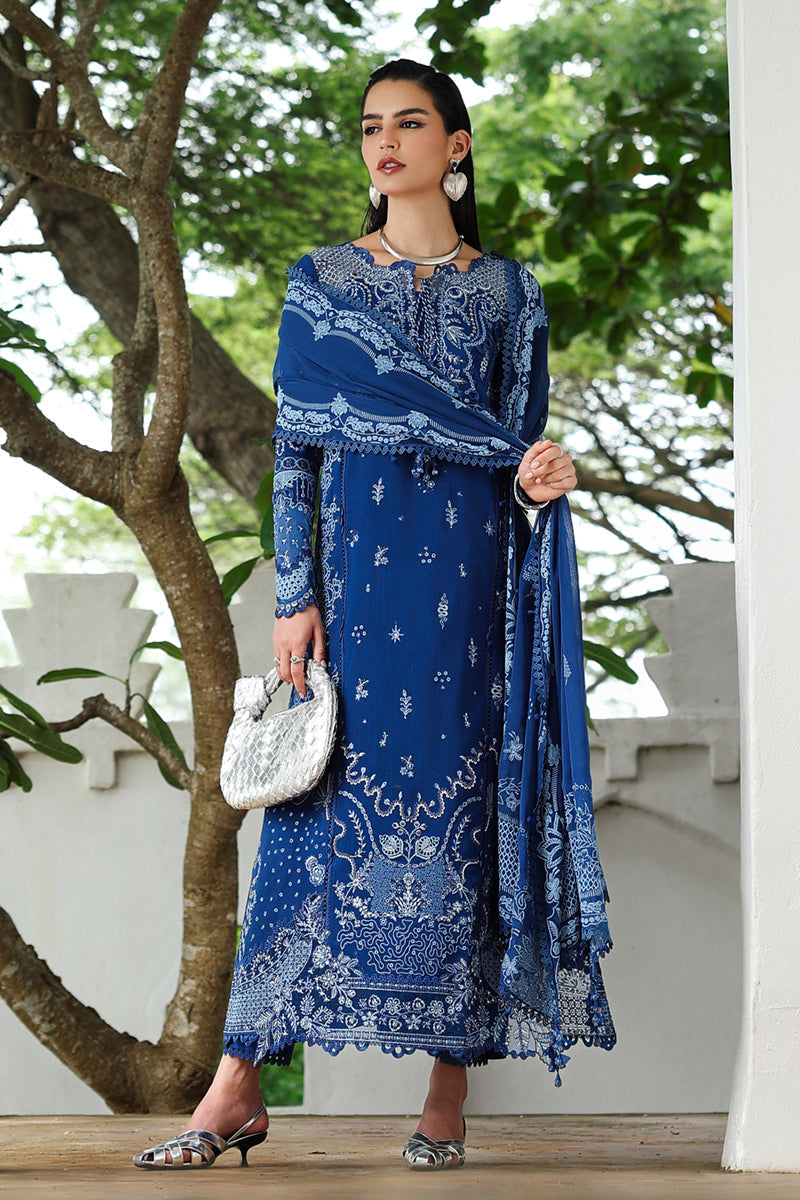 Qalamkar | Q Linen 25 | KL-03 ECLIPSE - Ladies Clothes - Maria Faisal
