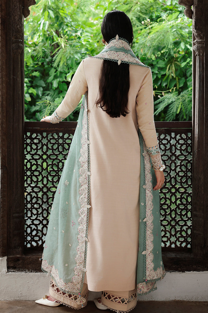 Qalamkar | Q Linen 25 | KL-07 WHISPER - Ladies Clothes - Maria Faisal