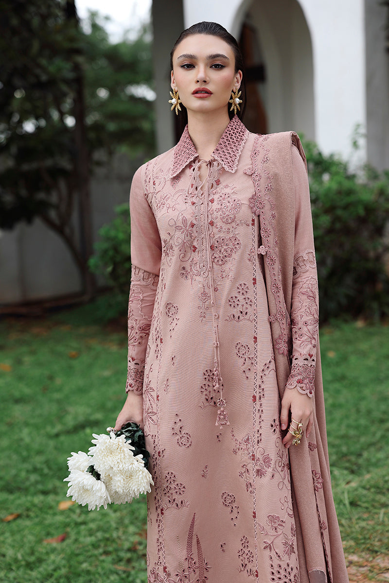 Qalamkar | Q Linen 25 | KL-08 VEIL - Ladies Clothes - Maria Faisal