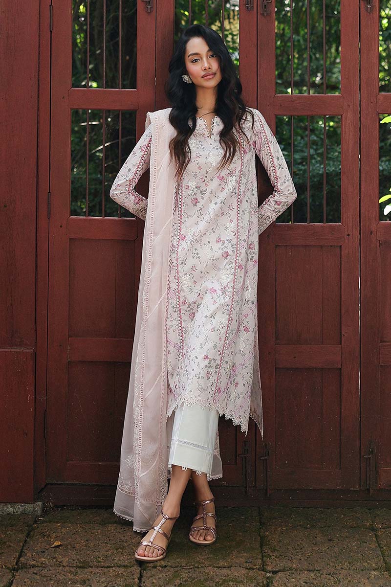 Qalamkar | Q Prints 26 | AX-02 (A) AILSA - Luxury Dress - available at Maria Faisal in UK and USA.
