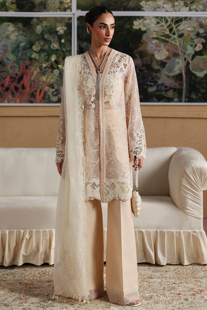 Qalamkar | Luxury Pret 25 | LP-03 JEENA - Formal Dress - available at Maria Faisal in UK and USA.