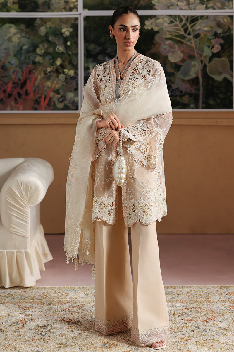 Qalamkar | Luxury Pret 25 | LP-03 JEENA - Formal Dress - available at Maria Faisal in UK and USA.