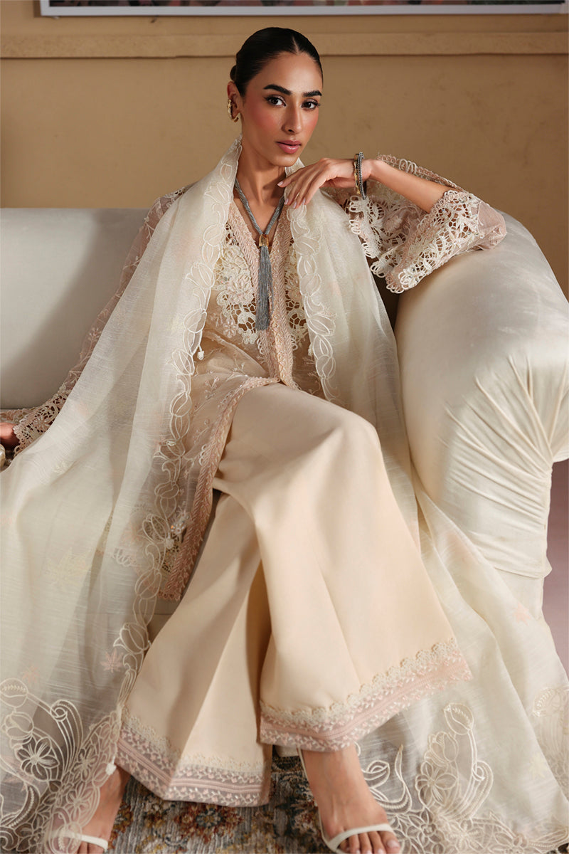 Qalamkar | Luxury Pret 25 | LP-03 JEENA - Formal Dress - available at Maria Faisal in UK and USA.