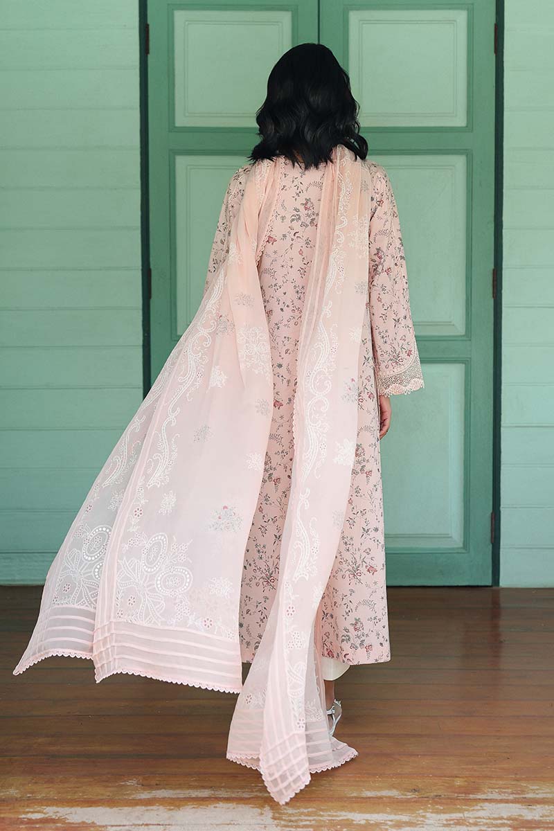 Qalamkar | Q Prints 26 | AX-02 (B) KENA - Luxury Dress - available at Maria Faisal in UK and USA.