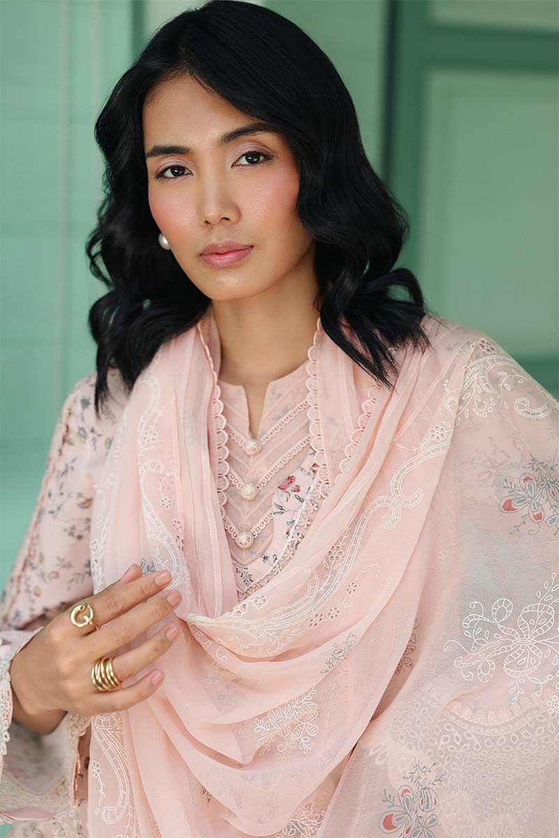 Qalamkar | Q Prints 26 | AX-02 (B) KENA - Luxury Dress - available at Maria Faisal in UK and USA.