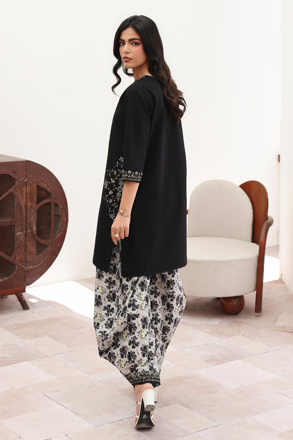 Charizma | Festive Edit | CNP-6-252 - Luxury Dress - available at Maria Faisal in UK and USA.