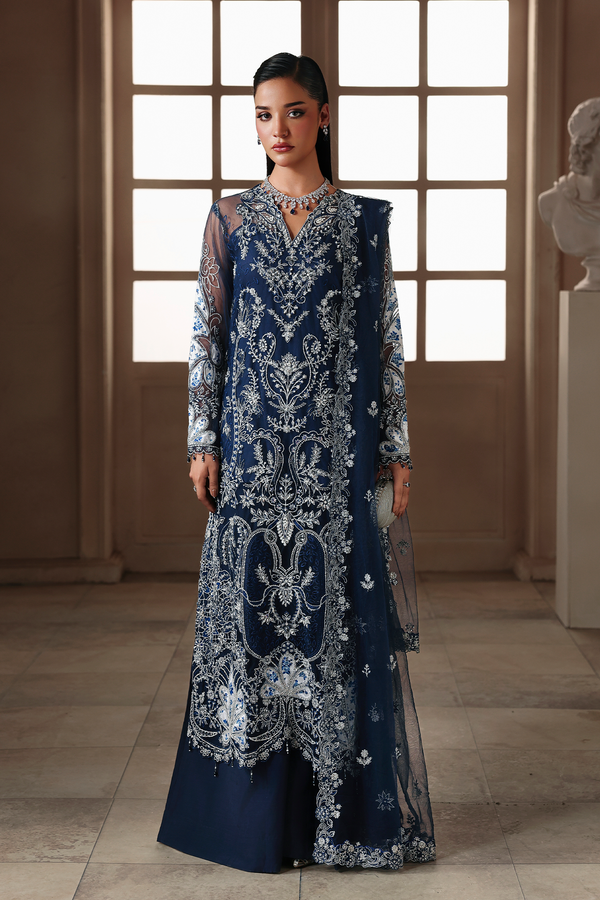 Rajbari | Sage Luxury Formals | Serena - Formal Dress - available at Maria Faisal in UK and USA.