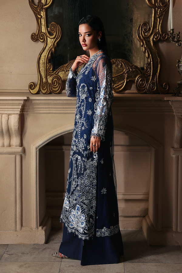 Rajbari | Sage Luxury Formals | Serena - Formal Dress - available at Maria Faisal in UK and USA.