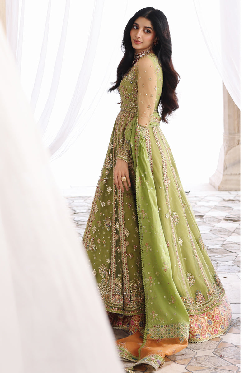 Qalamkar | Shadmaani Formals 25 | RH-03 GULNARA - Wedding Dress - available at Maria Faisal in UK and USA.