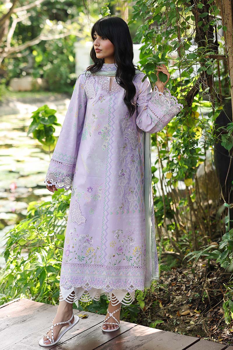 Qalamkar | Q Prints 26 | AX-03 (B) FIONA - Luxury Dress - available at Maria Faisal in UK and USA.