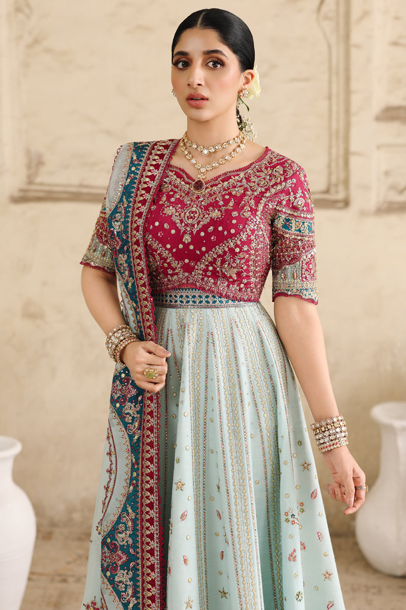 Qalamkar | Shadmaani Formals 25 | RH-08 LAYLA - Wedding Dress - available at Maria Faisal in UK and USA.
