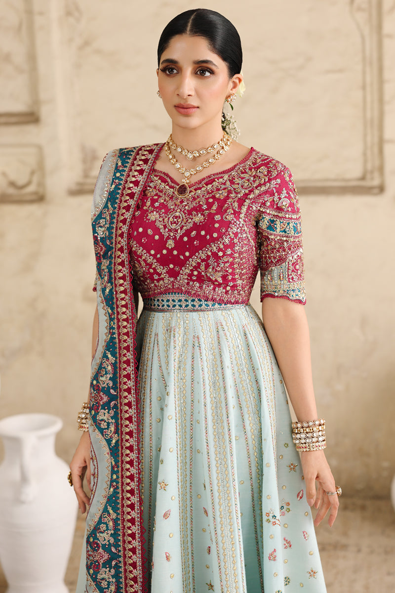 Qalamkar | Shadmaani Formals 25 | RH-08 LAYLA - Wedding Dress - available at Maria Faisal in UK and USA.
