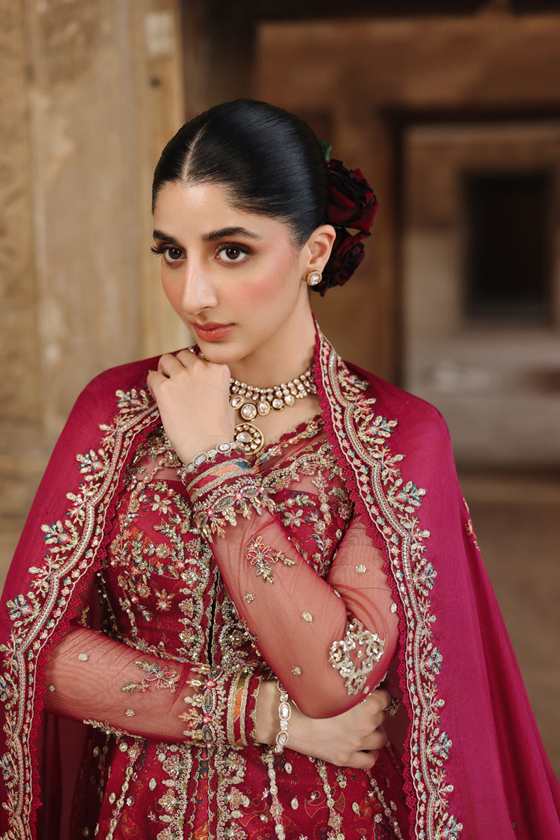 Qalamkar | Shadmaani Formals 25 | RH-01 JAHAN - Wedding Dress - available at Maria Faisal in UK and USA.