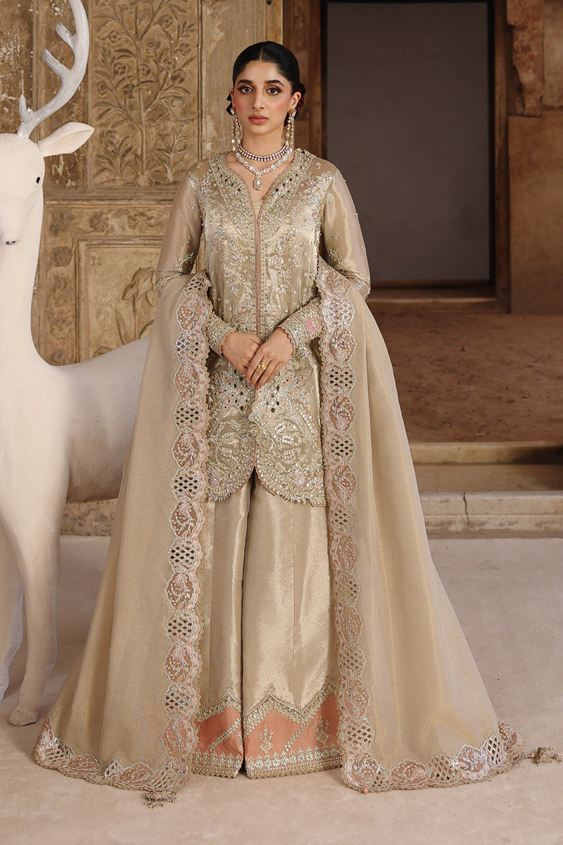 Qalamkar | Shadmaani Formals 25 | RH-07 AMEERA - Wedding Dress - available at Maria Faisal in UK and USA.