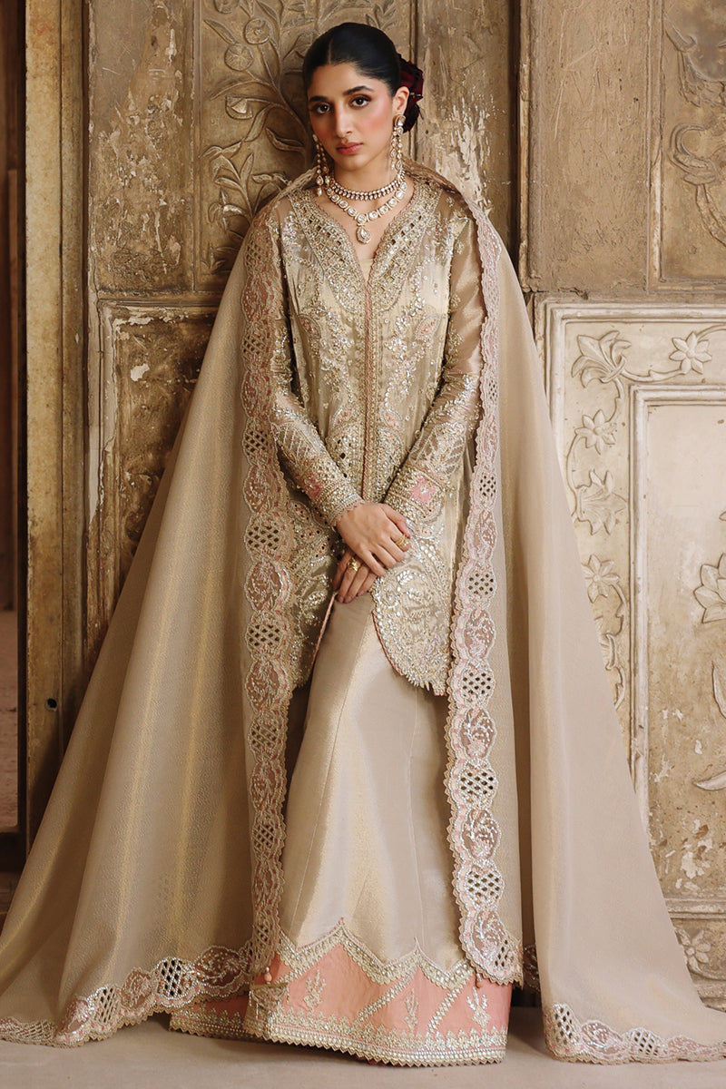 Qalamkar | Shadmaani Formals 25 | RH-07 AMEERA - Wedding Dress - available at Maria Faisal in UK and USA.