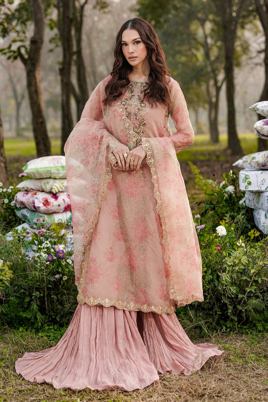 Charizma | Festive Pret  | CMA-6-074 - Dress - available at Maria Faisal in UK and USA.
