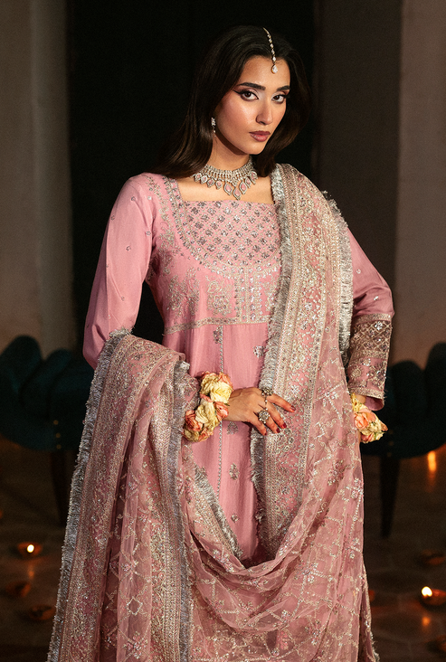 Saad Shaikh | Singhar Premium Silk 25 | ROSHAAN - Formal Dress - available at Maria Faisal in UK and USA.
