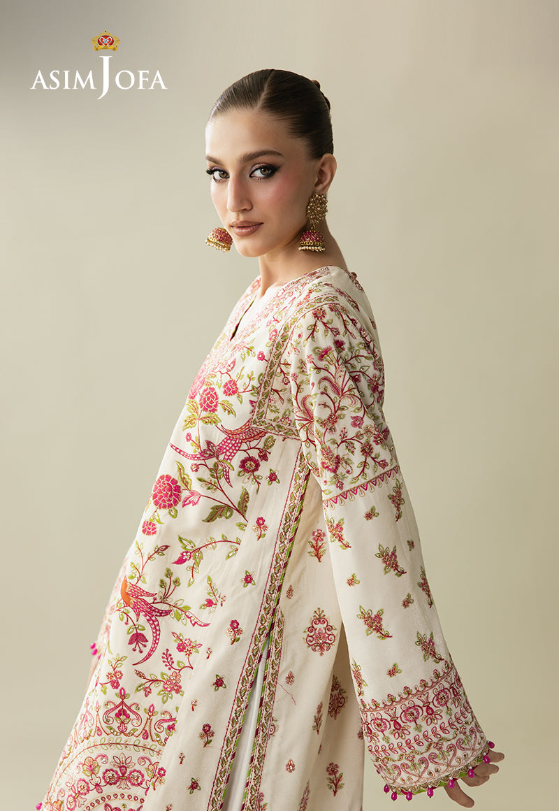 Asim Jofa | Makhmal Velvet 25 | AJULM-06 - Formal Dress - available at Maria Faisal in UK and USA.