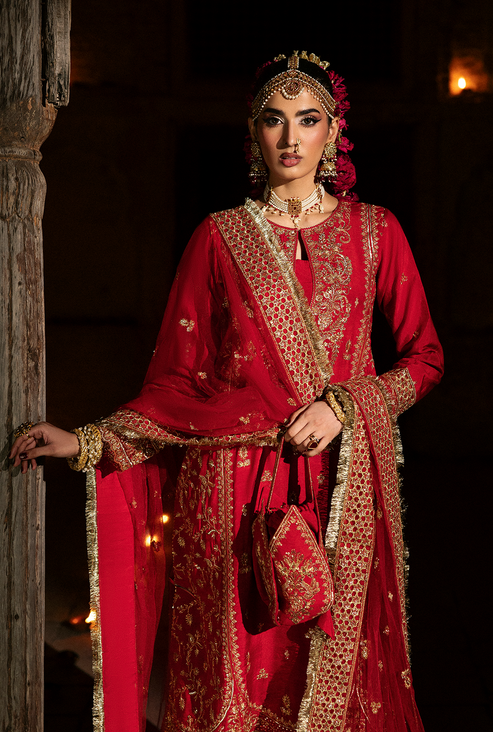 Saad Shaikh | Singhar Premium Silk 25 | PASHМА - Formal Dress - available at Maria Faisal in UK and USA.