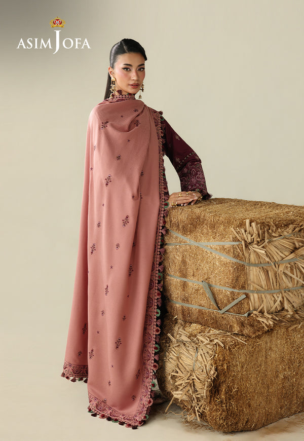 Asim Jofa | Kashmiri Collection 25 | AJULK-06 - Luxury Dress - available at Maria Faisal in UK and USA.