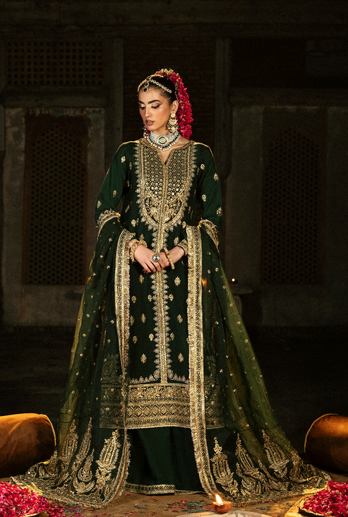 Saad Shaikh | Singhar Premium Silk 25 | ZAIB - Formal Dress - available at Maria Faisal in UK and USA.