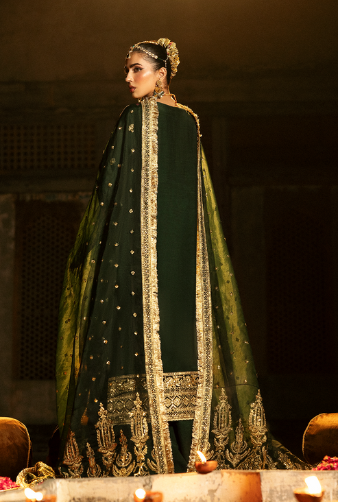 Saad Shaikh | Singhar Premium Silk 25 | ZAIB - Formal Dress - available at Maria Faisal in UK and USA.