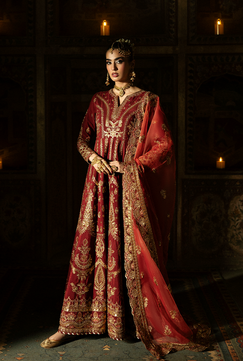 Saad Shaikh | Singhar Premium Silk 25 | SHAZMA - Formal Dress - available at Maria Faisal in UK and USA.