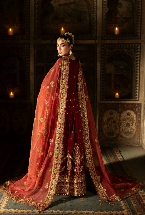 Saad Shaikh | Singhar Premium Silk 25 | SHAZMA - Formal Dress - available at Maria Faisal in UK and USA.