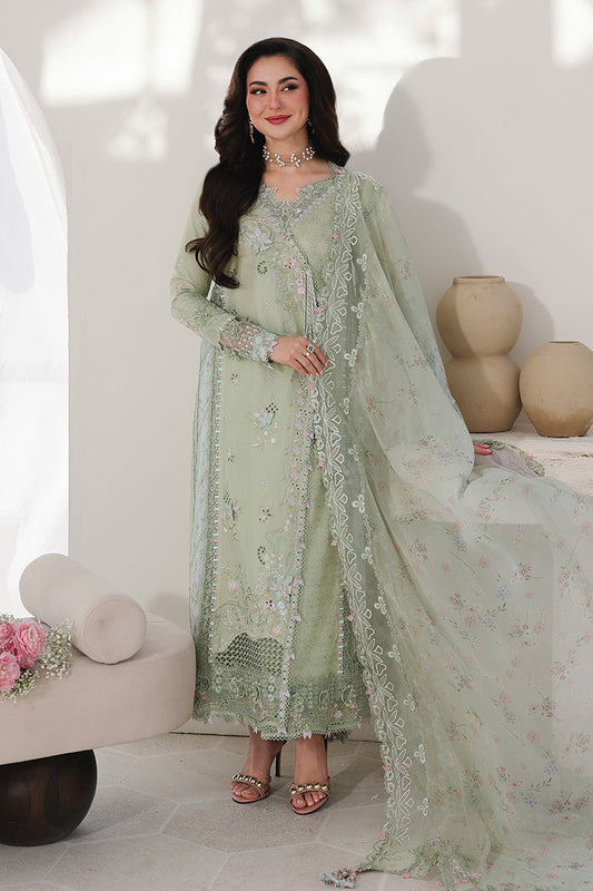 Qalamkar | Sahil Luxury Lawn 26 | SA-12 JIYA - Luxury Dress - available at Maria Faisal in UK and USA.