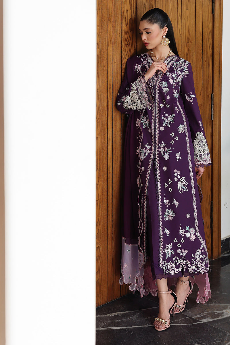 Qalamkar | Q Line Lawn 26 | QKL-14 SUHRA - Luxury Dress - available at Maria Faisal in UK and USA.