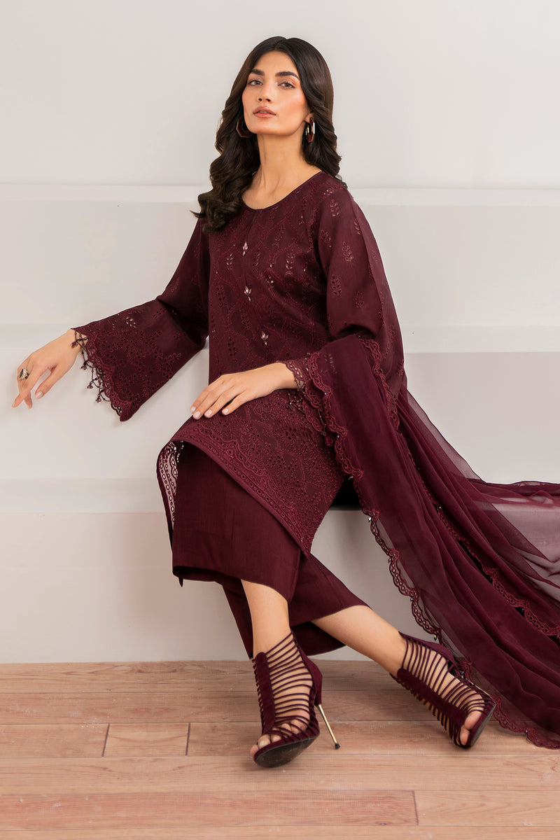 Baroque | Formal Collection | CHIFFON UF-690 - Ladies Clothes 