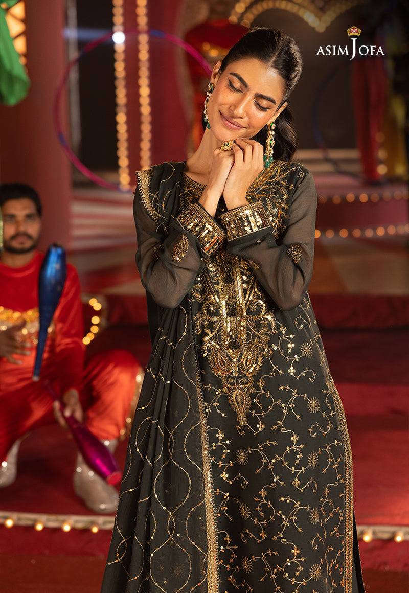 Asim Jofa | Festive Collection 25 | AJLLF-02 by Maria Faisal - Registered Vendor of : Asim Jofa - type : Ladies Clothes - 100% original wedding dresses