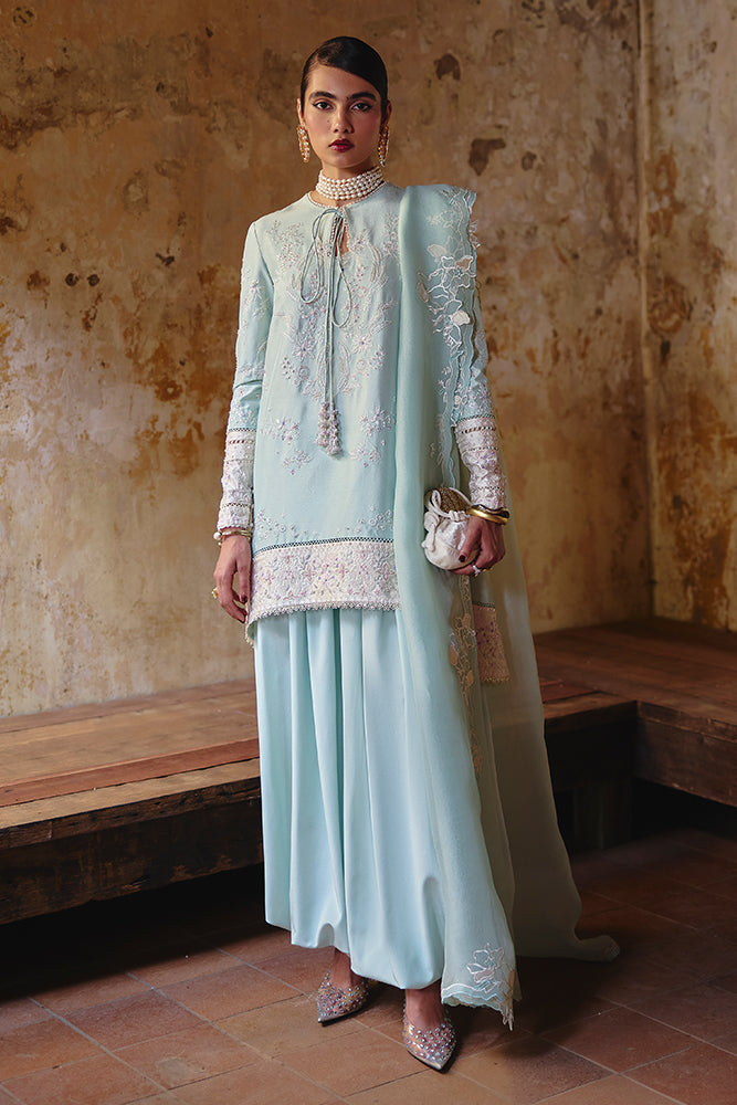 Suffuse | Silk Pret Summer 26 | OUREA - Formal Dress - available at Maria Faisal in UK and USA.