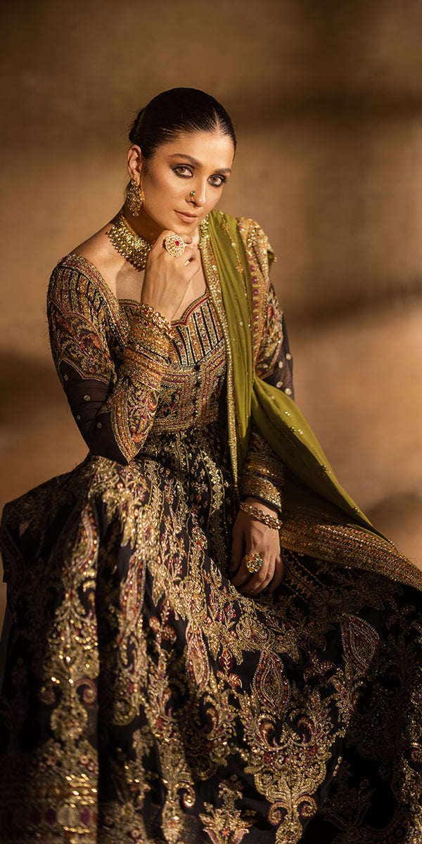 Erum Khan | Jahan Wedding Formals | LEELA - Wedding Dress - Maria Faisal