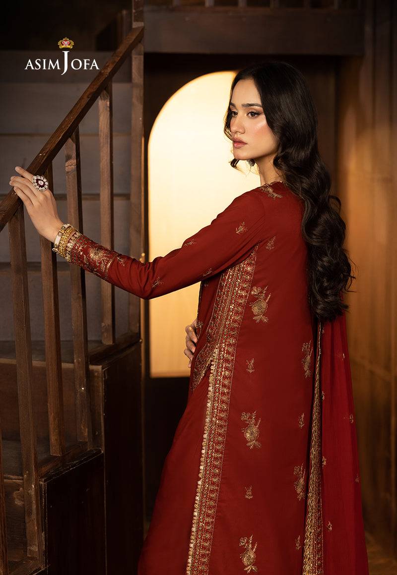 Asim Jofa | Festive Collection 25 | AJLLF-18 by Maria Faisal - Registered Vendor of : Asim Jofa - type : Ladies Clothes - 100% original wedding dresses