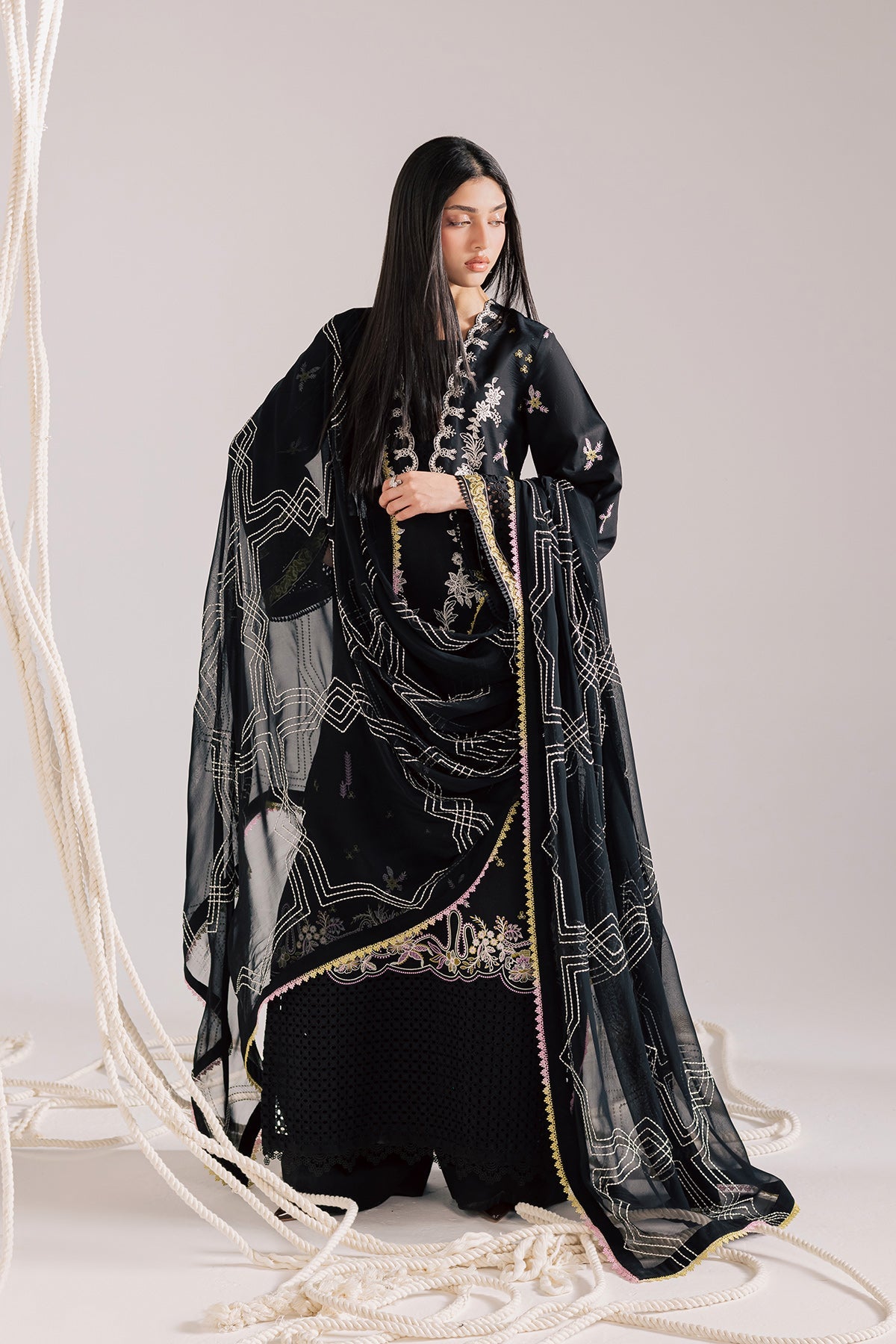 Vanya | Celine Formals | CN-16 - Formal Dress - available at Maria Faisal in UK and USA.
