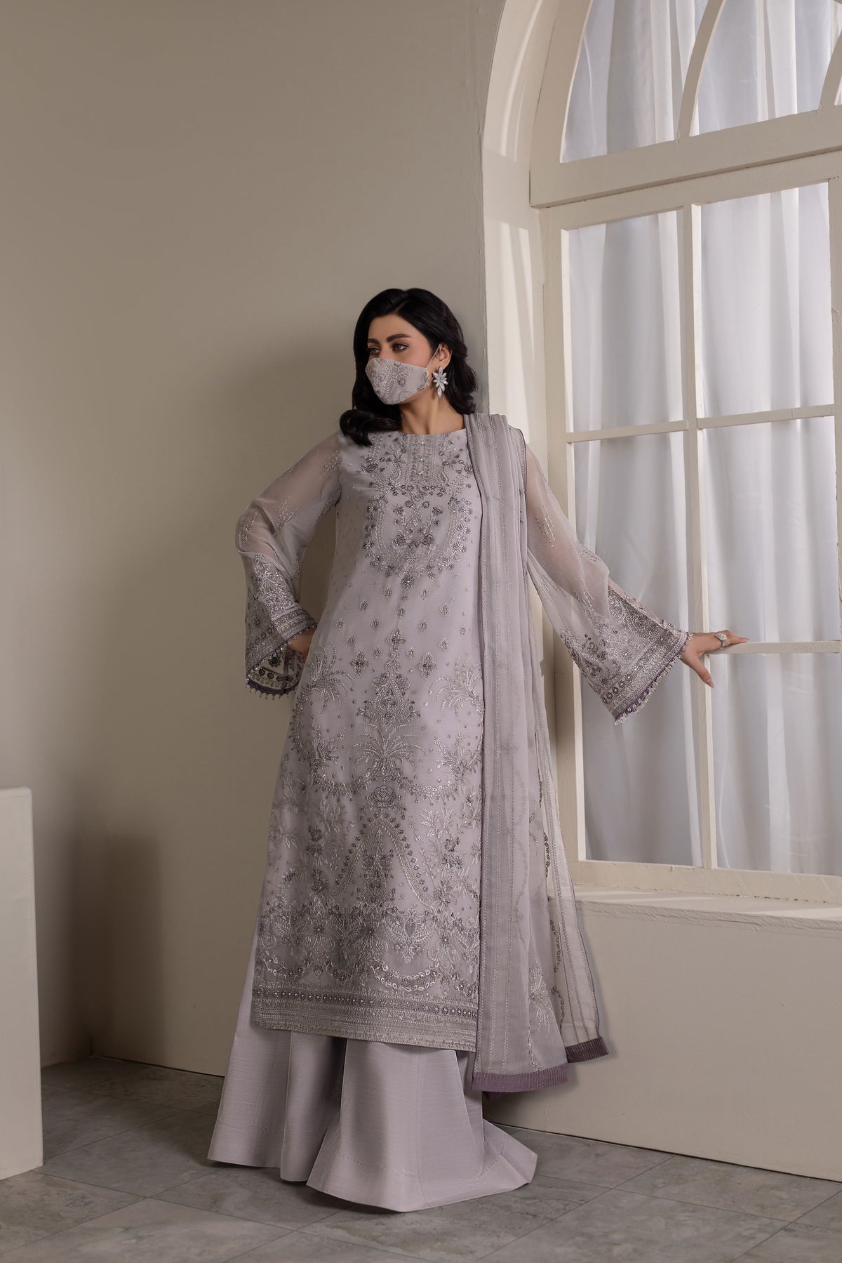 Flossie | Dilkash Kuch Khas | DI-05 A - Formal Dress - available at Maria Faisal in UK and USA.