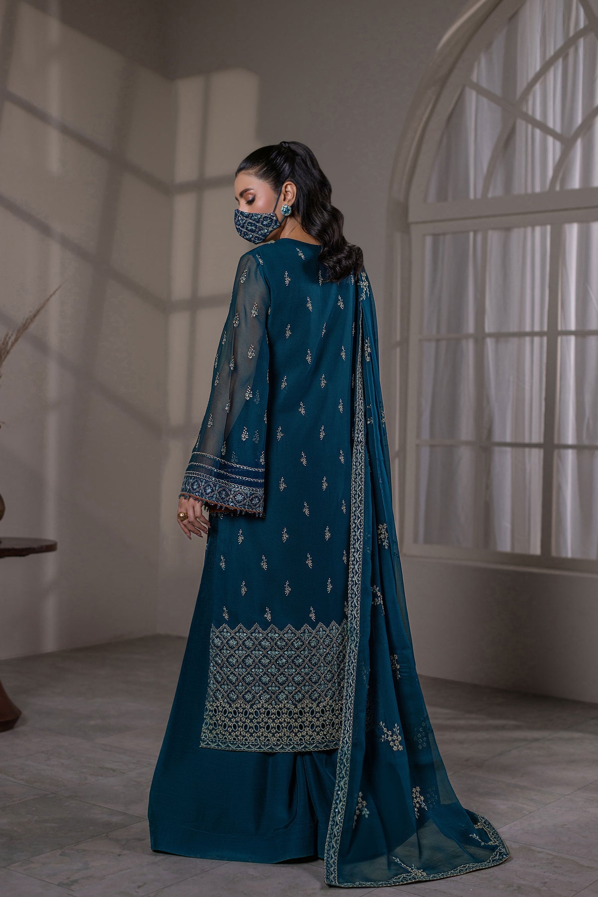 Flossie | Dilkash Kuch Khas | DI-01 B - Formal Dress - available at Maria Faisal in UK and USA.