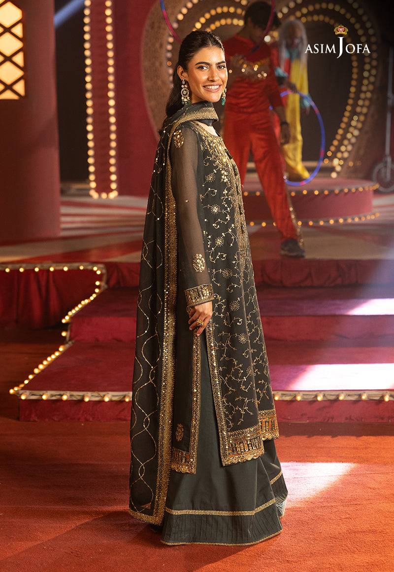 Asim Jofa | Festive Collection 25 | AJLLF-02 by Maria Faisal - Registered Vendor of : Asim Jofa - type : Ladies Clothes - 100% original wedding dresses