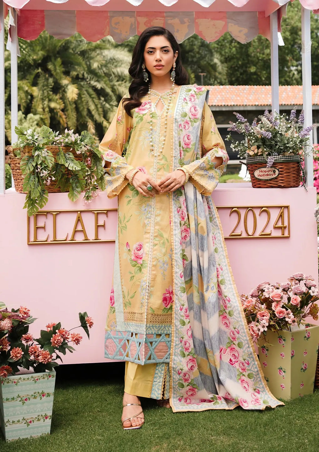 Elaf Premium | Printed Collection 24 | EEP-03A - Citrus Squad - Waniyas