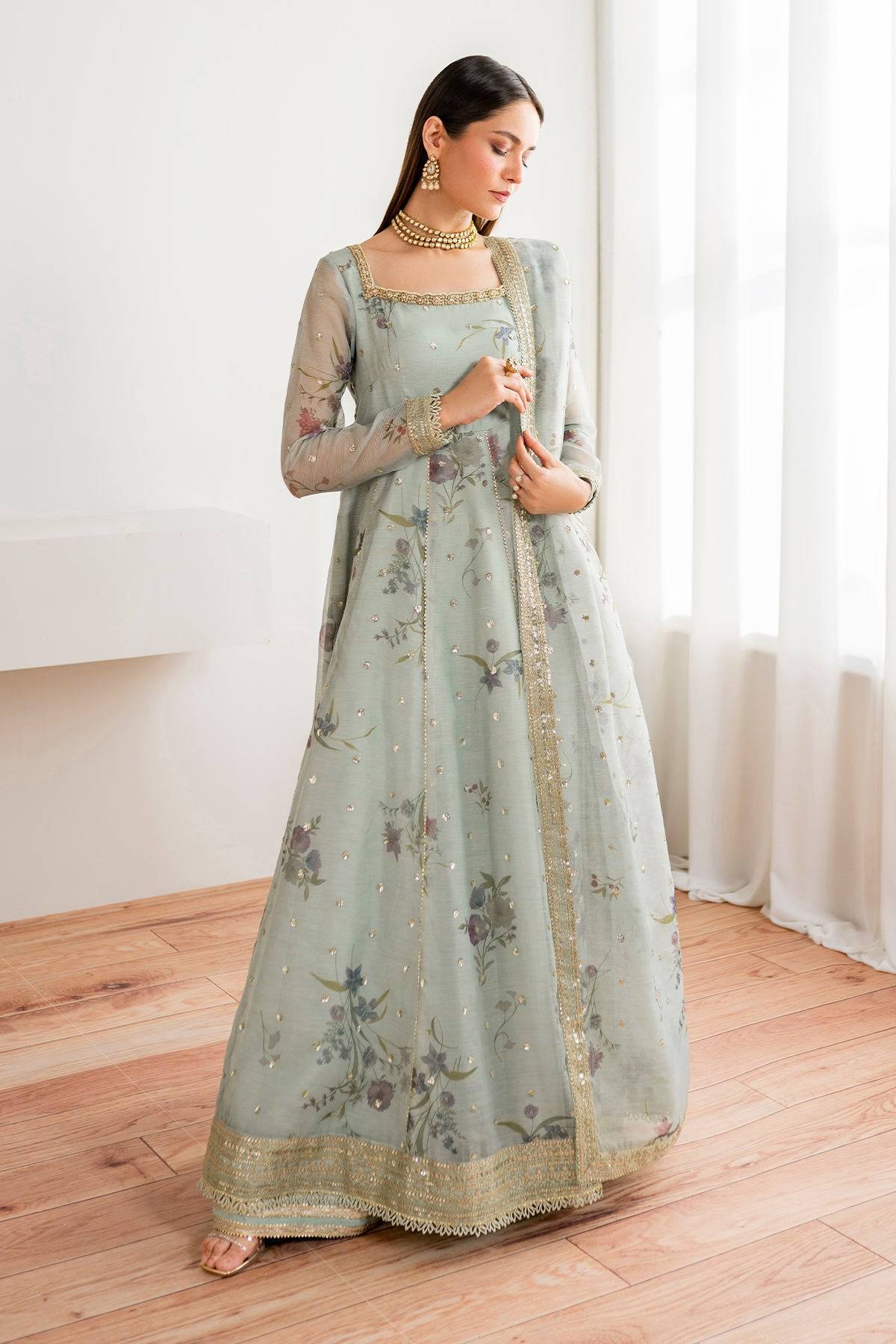 Baroque | Formal Wear | PR-984 by Maria Faisal - Registered Vendor of : Baroque - type : Ladies Clothes - 100% original wedding dresses