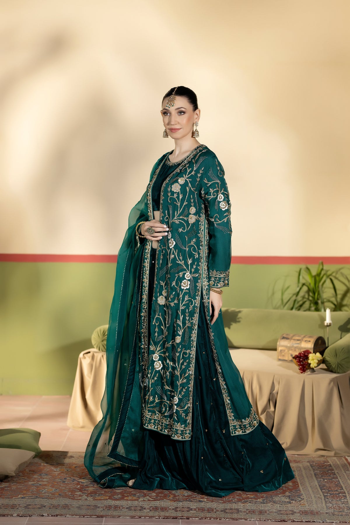 Purple Haze | Suraya Edit |GHAZAL - Luxury Dress - available at Maria Faisal in UK and USA.