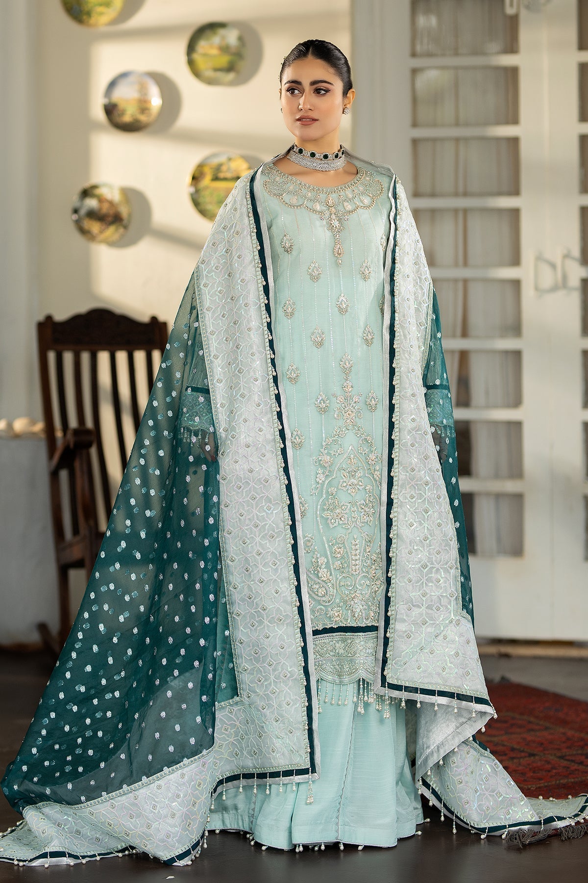 Raeesa Premium | Dehleez Formals | DL-1022 Afsaana -E- Poshak - Ladies Clothes - Maria Faisal
