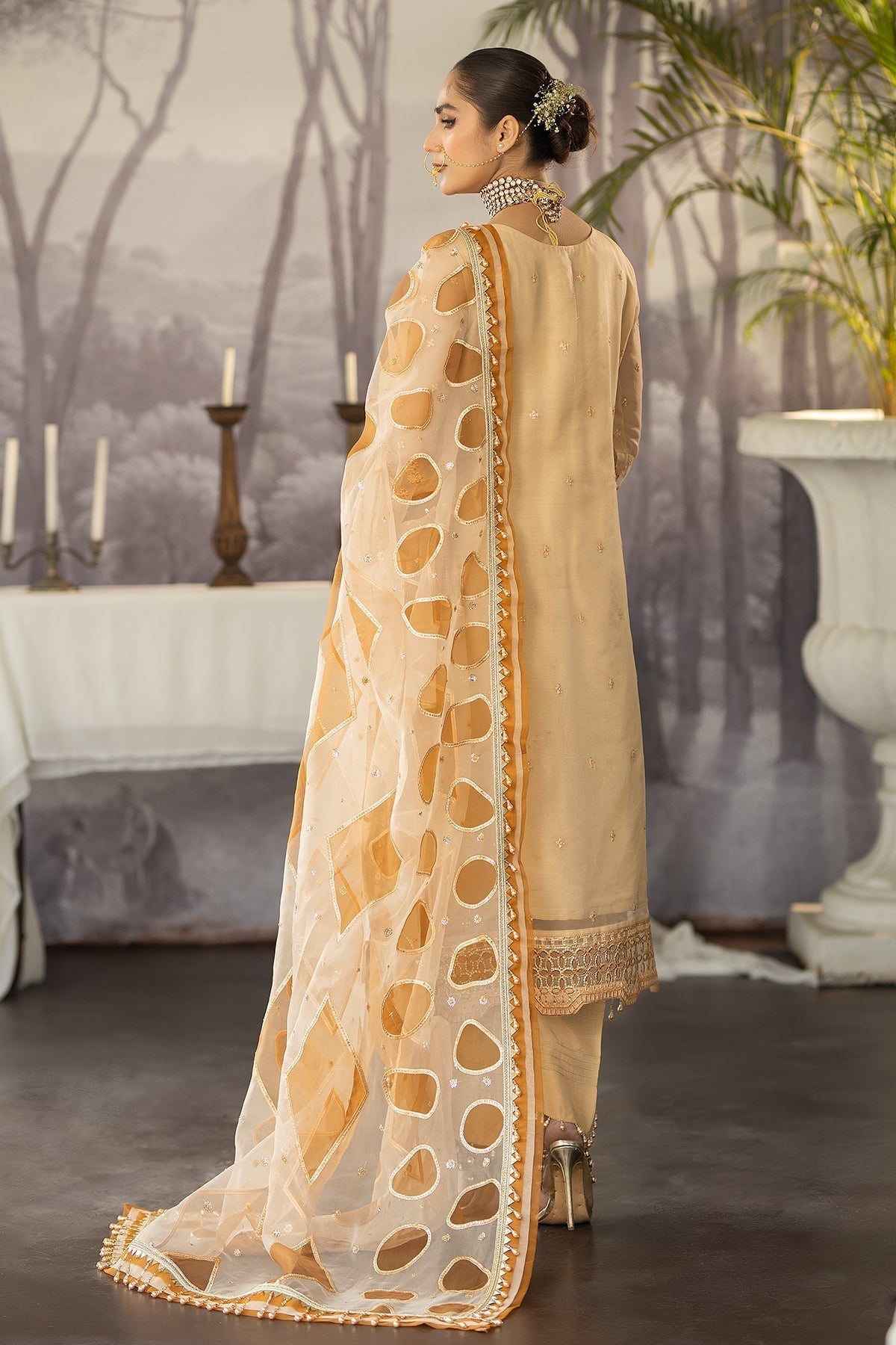 Raeesa Premium | Dehleez Formals | DL-1027 Saazish-E-Ropa - Ladies Clothes - Maria Faisal
